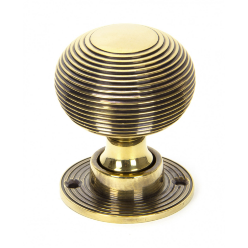 anvil-knob-furn-beehive-antique-brass-83633h-morticerim-knobs-marches