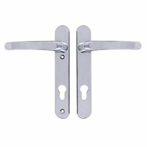 122mm-centres-upvc-multipoint-door-handle-silver1