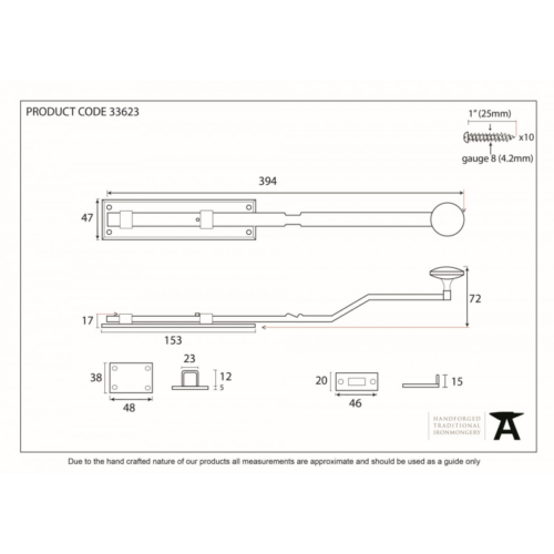 anvil-door-bolt-french-150mm-pewter-33623-1
