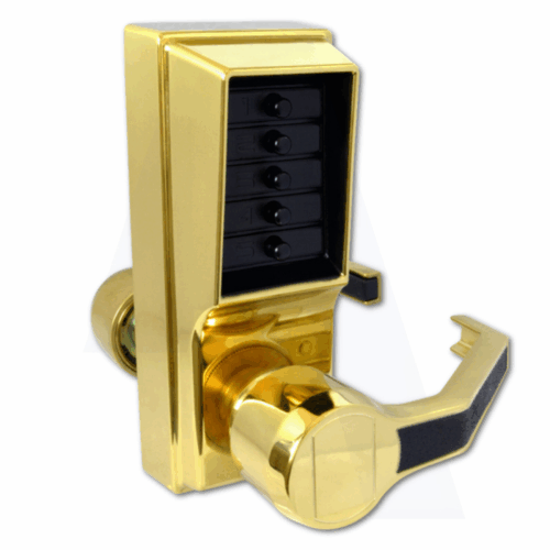 kaba-lr1031-satin-chrome-lever-style-1000-digital-lock-simplex-unican