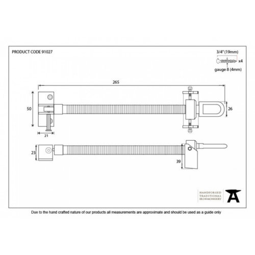 anvil-305mm-fanlight-screw-opener-polished-chrome-910271