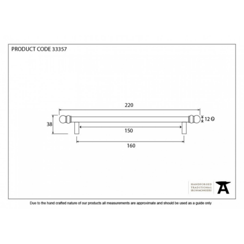 anvil-220mm-bar-pull-handle-black-333571