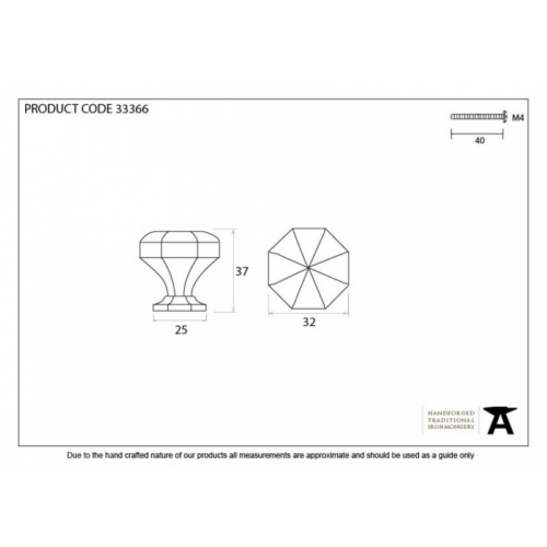 anvil-small-octagonal-cabinet-knob-natural-smooth-333661