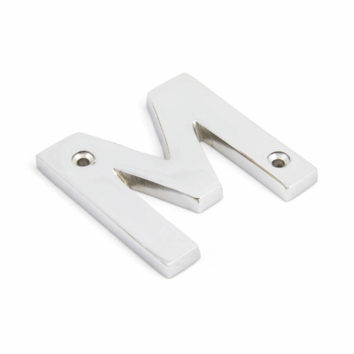 anvil-numeral-m-polished-chrome-83802m