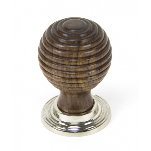 anvil-38mm-beehive-cabinet-knob-rosewood-and-polished-nickel-83874