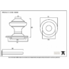 anvil-regency-centre-door-knob-external-beeswax-92069
