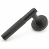 anvil-brompton-round-lever-on-rose-unsprung-art-deco-matt-black-50014
