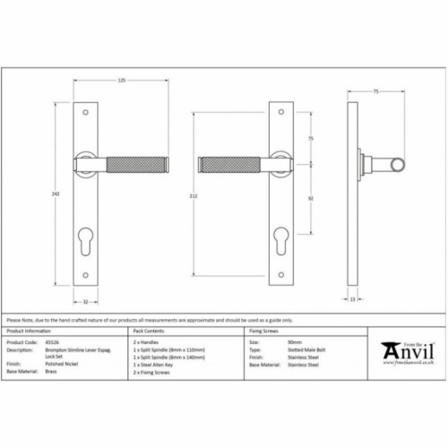 anvil-brompton-slimline-lever-espag-lock-furniture-polished-chrome-455251