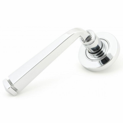 anvil-avon-round-lever-on-rose-plain-aged-brass-45611