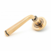 anvil-avon-round-lever-on-rose-plain-polished-bronze-46093