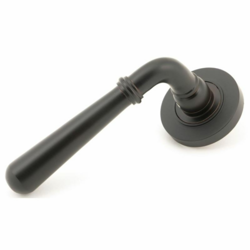 anvil-newbury-round-lever-on-rose-unsprung-plain-satin-stainless-steel-316-46536