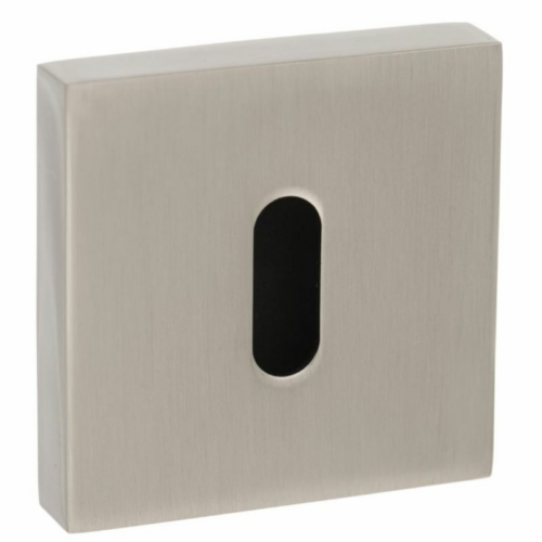 senza-pari-key-hole-escutcheon-square-rose-satin-nickel-