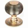 anvil-beehive-centre-door-knob-aged-bronze-46657