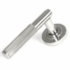anvil-brompton-round-lever-on-rose-unsprung-plain-satin-stainless-steel-316-50065