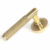 anvil-brompton-round-lever-on-rose-unsprung-plain-polished-stainless-steel-316-50069