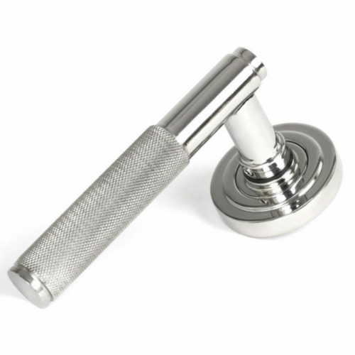 anvil-brompton-round-lever-on-rose-unsprung-art-deco-satin-stainless-steel-316-50066