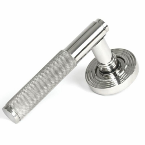 anvil-brompton-round-lever-on-rose-unsprung-beehive-satin-stainless-steel-316-50067