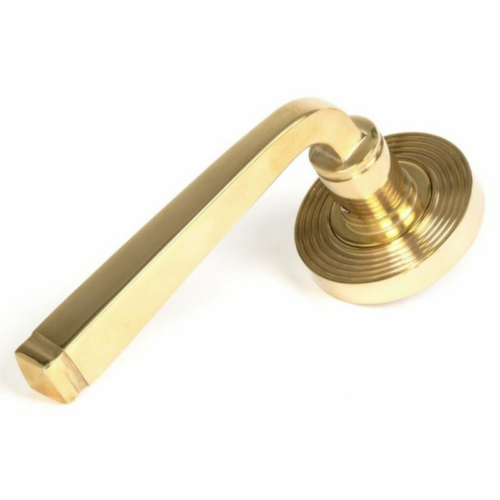 anvil-avon-round-lever-on-rose-unsprung-beehive-polished-stainless-steel-316-50079