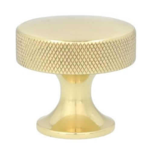 aw841-38-bl-38mm-berlin-knurled-cupboard-knob-black