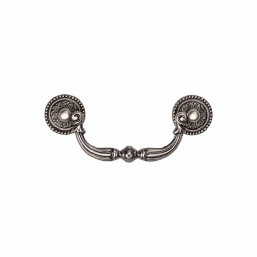 ornate-swan-drawer-drop-pull-distressed-brass