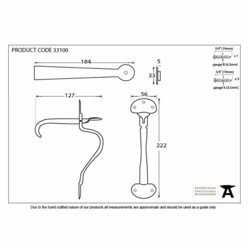 anvil-slim-thumb-latch-beeswax-331001