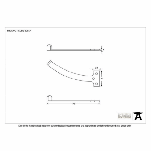 anvil-220mm-quadrant-stay-pair-black-838541