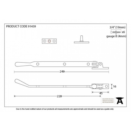 anvil-200mm-newbury-casement-stay-polished-nickel-914591