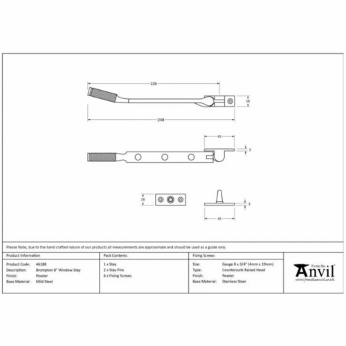 anvil-200mm-brompton-casement-stay-matt-black-461851