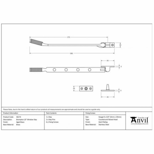 anvil-200mm-brompton-casement-stay-aged-brass-4617311