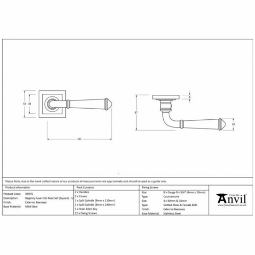 anvil-regency-lever-on-rose-unsprung-square-black-499721