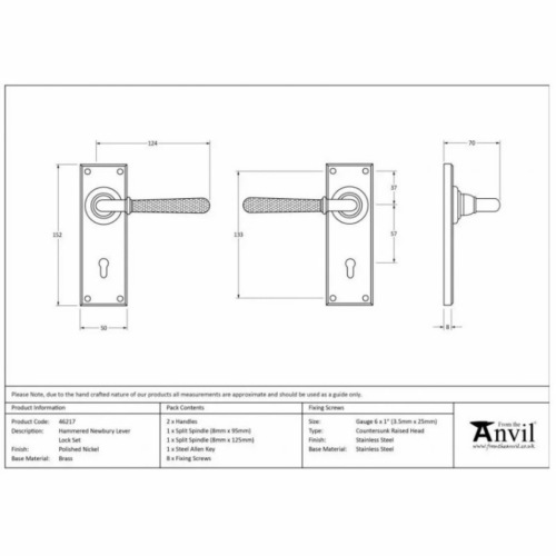 anvil-hammered-newbury-lever-lock-furniture-polished-chrome-462131