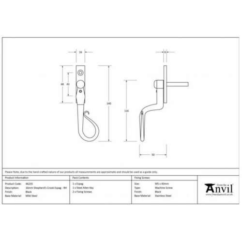 anvil-shepherds-crook-espagnolette-left-hand-black-462341