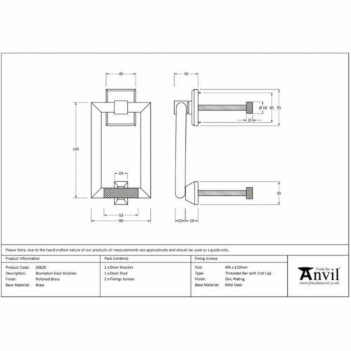anvil-brompton-door-knocker-satin-stainless-steel-316-46653