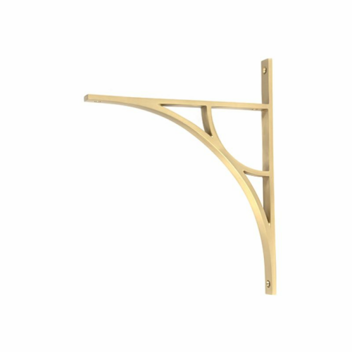 anvil-314x250mm-tyne-shelf-bracket-satin-brass-51177