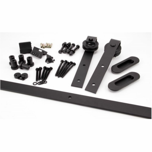 anvil-100kg-sliding-door-kit-2mtr-track-black-91793
