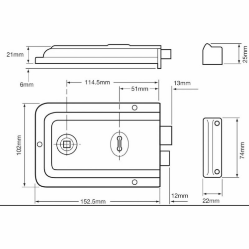 union-1448-150mm-bj-rim-lock1
