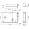 union-1448-154mm-bj-rim-lock-lh1