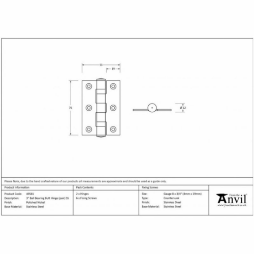 anvil-76x50x2mm-ball-bearing-butt-hinge-polished-brass-4957211