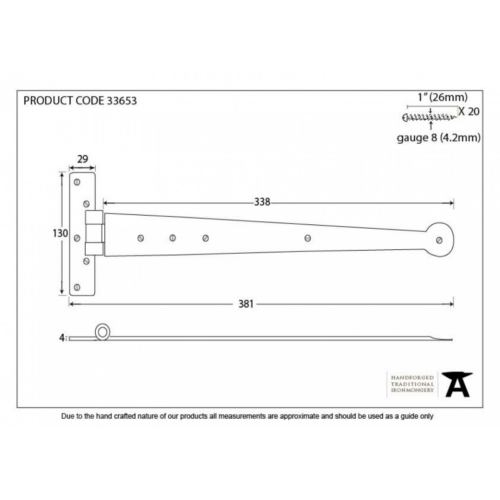 anvil-tee-hinge-381mm-1521