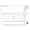 anvil-tee-hinge-arrow-head-457mm-black-3397411