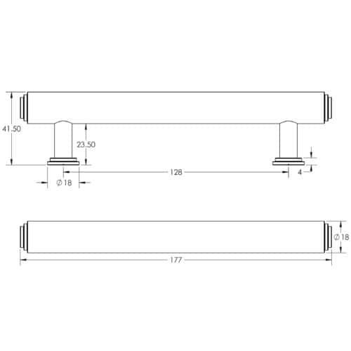 Burlington Belgrave Stepped Cabinet Handles 1